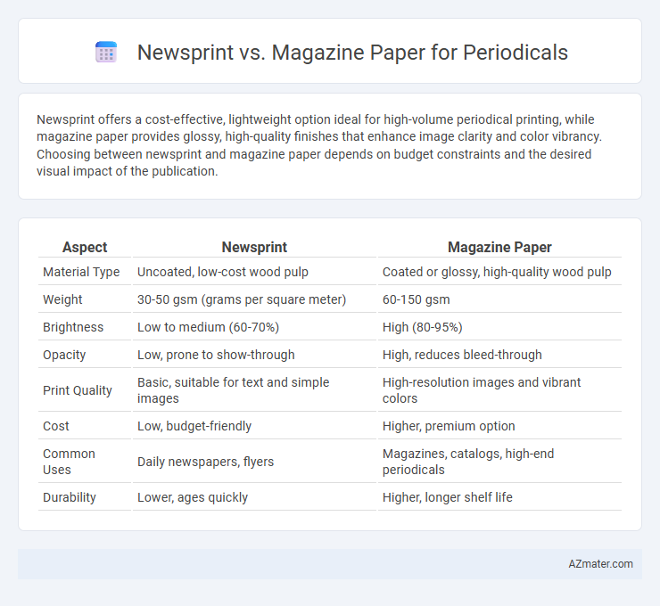 Newsprint vs. Magazine Paper for Periodicals - What is The Difference?