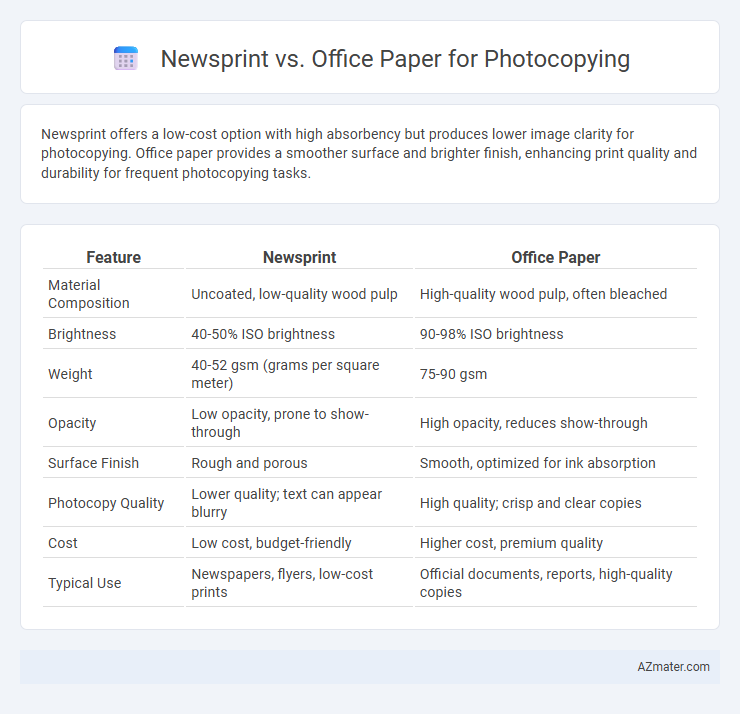 Newsprint vs. Office Paper for Photocopying - What is The Difference?