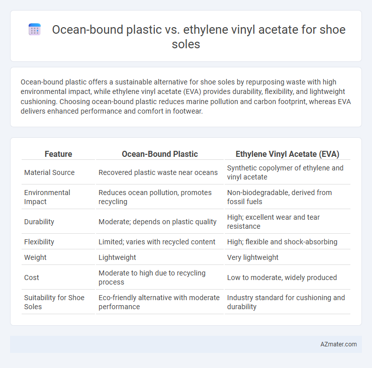 Ocean-bound plastic vs. ethylene vinyl acetate for shoe soles - What is The Difference?