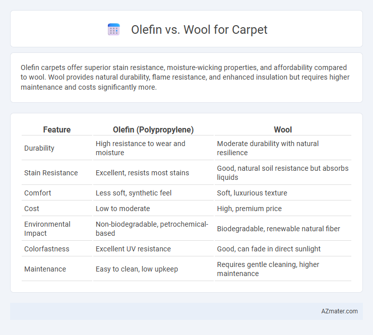 Olefin vs. Wool for Carpet - What is The Difference?