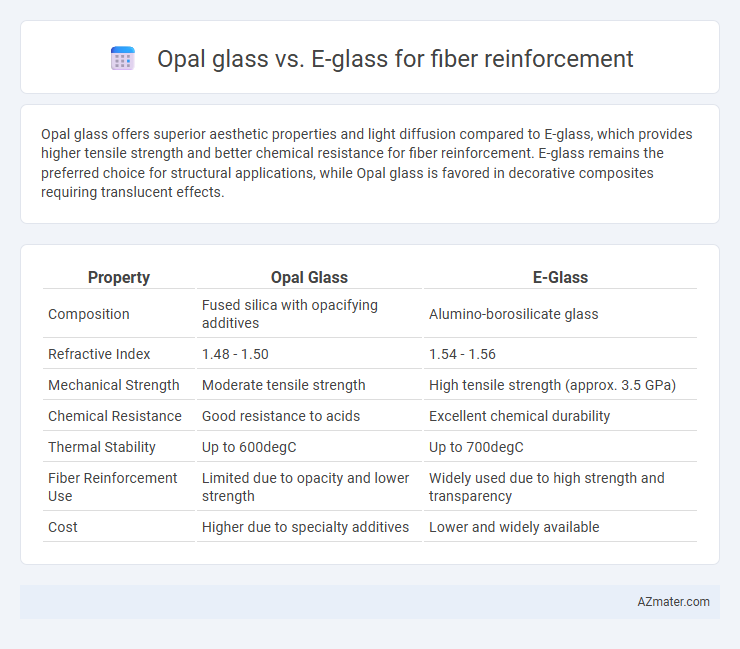 Opal glass vs. E-glass for fiber reinforcement - What is The Difference?