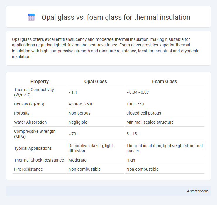 Opal glass vs. foam glass for thermal insulation - What is The Difference?