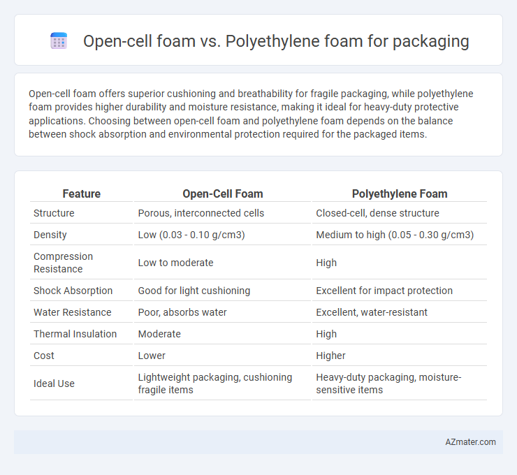Open-cell foam vs. Polyethylene foam for packaging - What is The Difference?