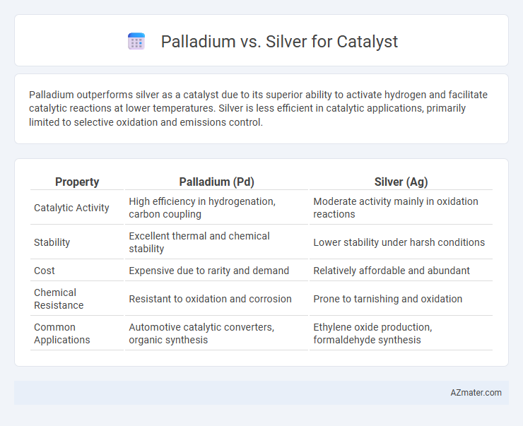 Palladium vs. Silver for Catalyst - What is The Difference?