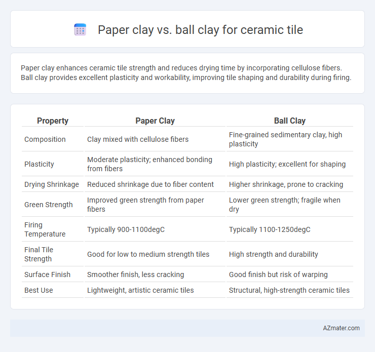 Paper clay vs. ball clay for ceramic tile - What is The Difference?