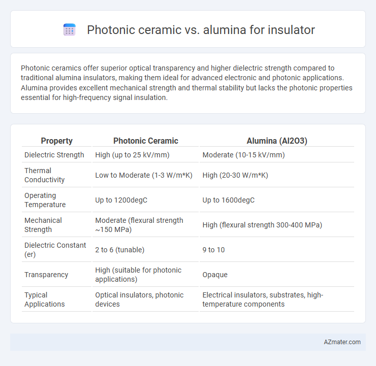 Photonic ceramic vs. alumina for insulator - What is The Difference?