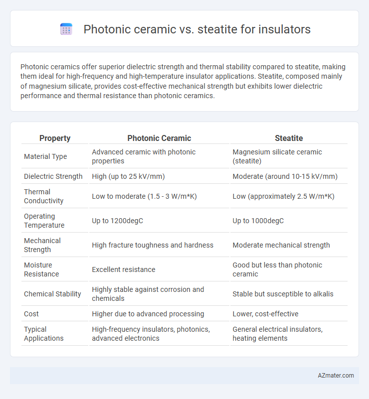Photonic ceramic vs. steatite for insulators - What is The Difference?