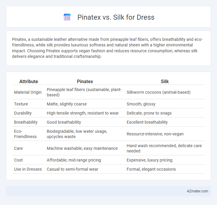 Pinatex vs. Silk for Dress - What is The Difference?