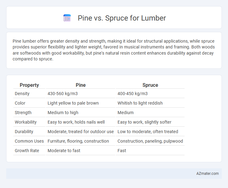 Pine vs. Spruce for Lumber - What is The Difference?