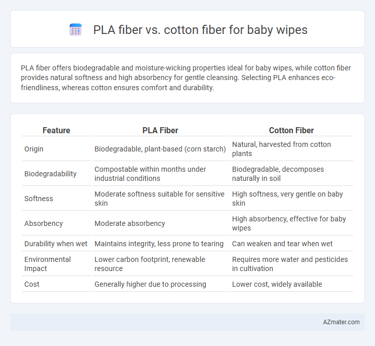 PLA fiber vs. cotton fiber for baby wipes - What is The Difference?