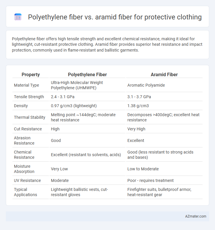 Polyethylene fiber vs. aramid fiber for protective clothing - What is The Difference?