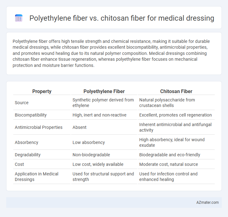 Polyethylene fiber vs. chitosan fiber for medical dressing - What is The Difference?