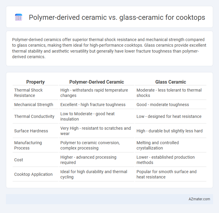 Polymer-derived ceramic vs. glass-ceramic for cooktops - What is The Difference?