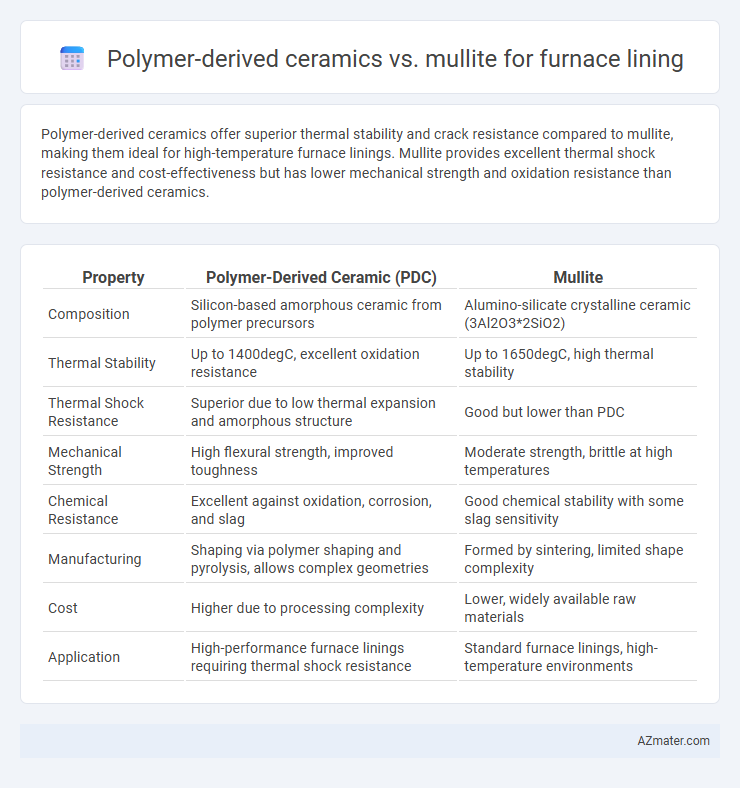 Polymer-derived ceramics vs. mullite for furnace lining - What is The Difference?