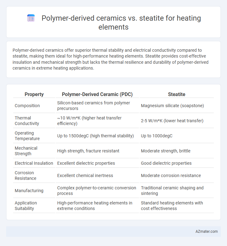 Polymer-derived ceramics vs. steatite for heating elements - What is The Difference?