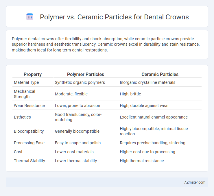 Polymer vs. Ceramic Particles for Dental Crowns - What is The Difference?