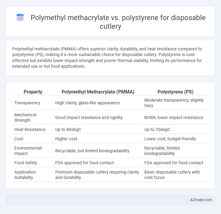 Polymethyl methacrylate vs. polystyrene for disposable cutlery - What is The Difference?