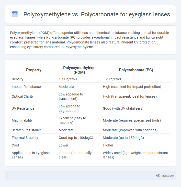 Polyoxymethylene vs. Polycarbonate for eyeglass lenses - What is The Difference?