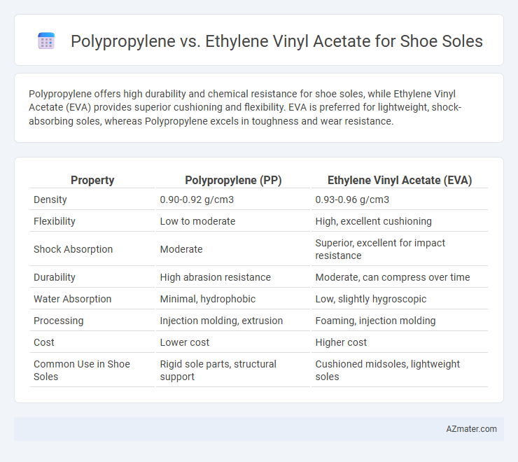 Polypropylene vs. Ethylene Vinyl Acetate for Shoe Soles - What is The Difference?