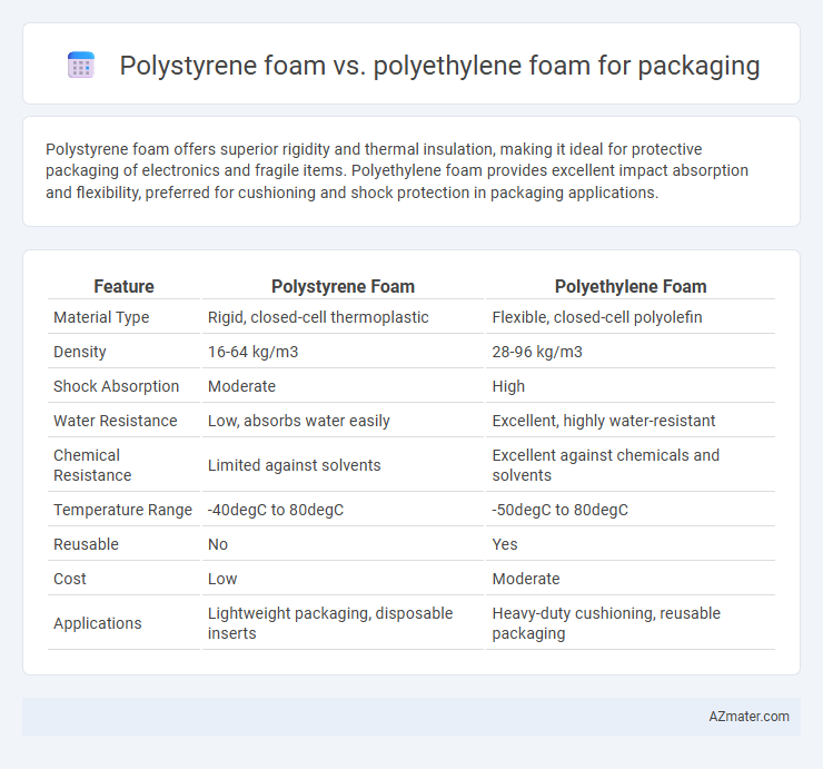 Polystyrene foam vs. polyethylene foam for packaging - What is The Difference?