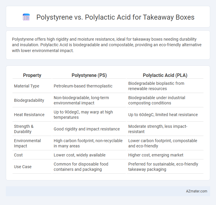 Polystyrene vs. Polylactic Acid for Takeaway Boxes - What is The Difference?