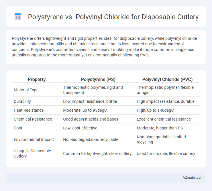 Polystyrene vs. Polyvinyl Chloride for Disposable Cutlery - What is The Difference?