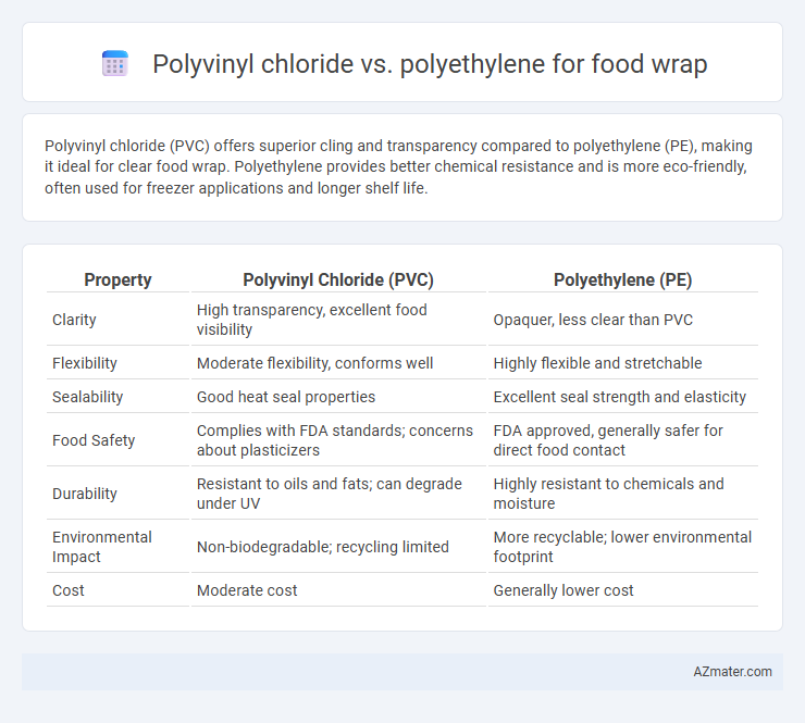 Polyvinyl chloride vs. polyethylene for food wrap - What is The Difference?