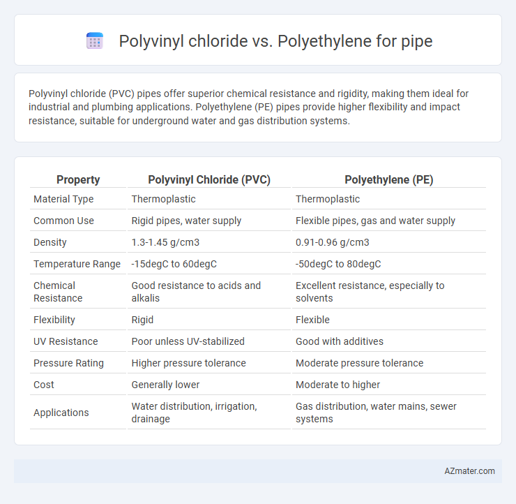 Polyvinyl chloride vs. Polyethylene for pipe - What is The Difference?