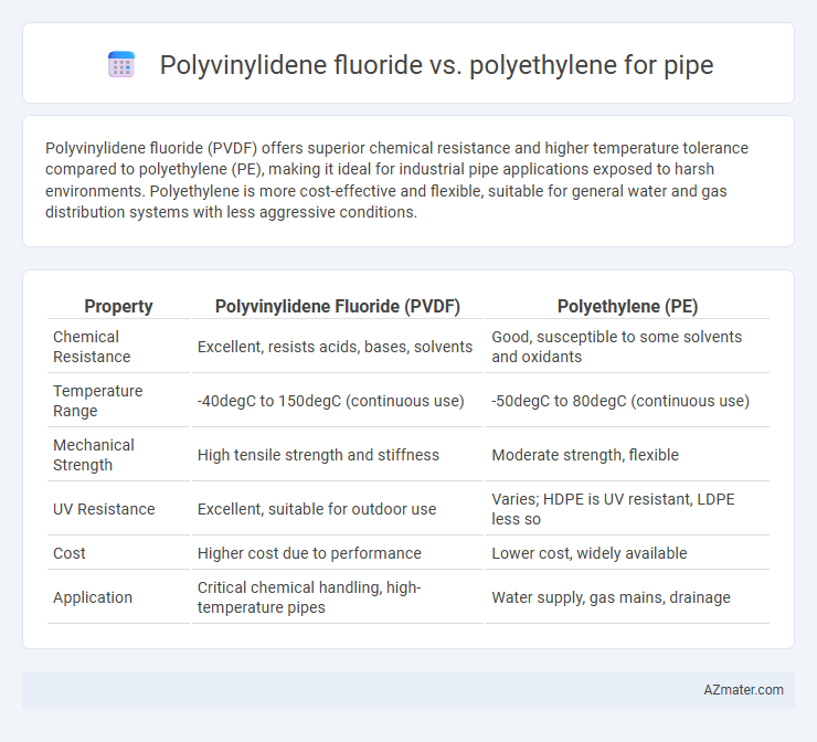 Polyvinylidene fluoride vs. polyethylene for pipe - What is The Difference?