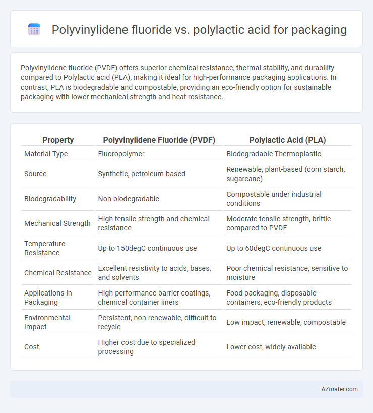 Polyvinylidene fluoride vs. polylactic acid for packaging - What is The Difference?