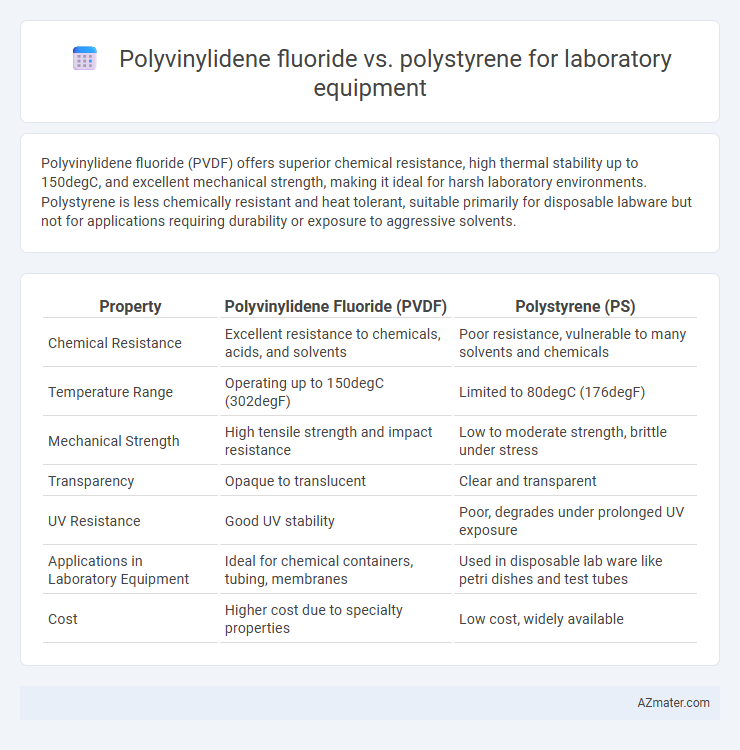 Polyvinylidene fluoride vs. polystyrene for laboratory equipment - What is The Difference?