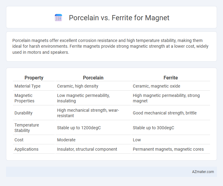 Porcelain vs. Ferrite for Magnet - What is The Difference?