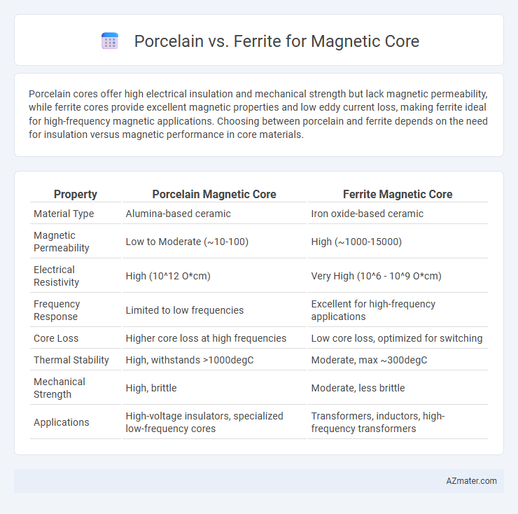 Porcelain vs. Ferrite for Magnetic Core - What is The Difference?