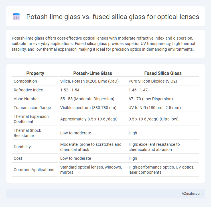Potash-lime glass vs. fused silica glass for optical lenses - What is The Difference?