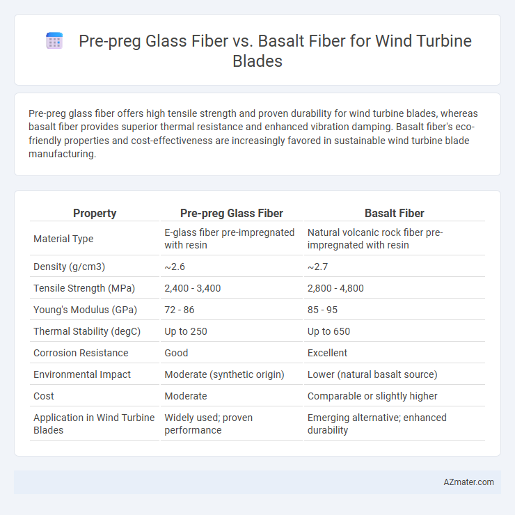 Pre-preg Glass Fiber vs. Basalt Fiber for Wind Turbine Blades - What is The Difference?