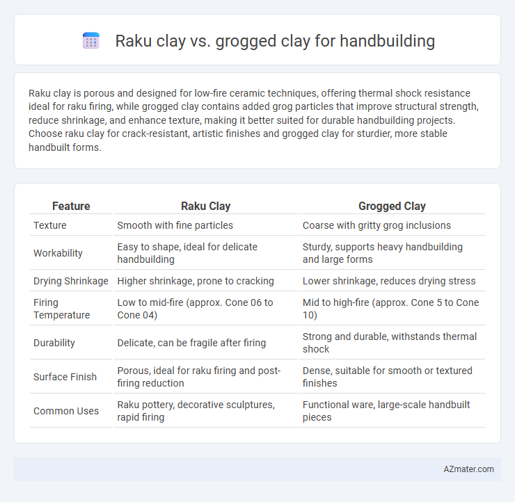 Raku clay vs. grogged clay for handbuilding - What is The Difference?