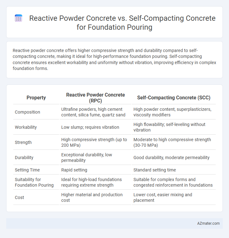 Reactive Powder Concrete vs. Self-Compacting Concrete for Foundation Pouring - What is The Difference?