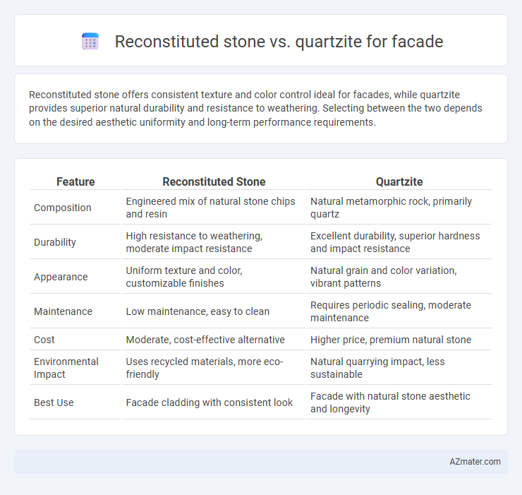 Reconstituted stone vs. quartzite for facade - What is The Difference?