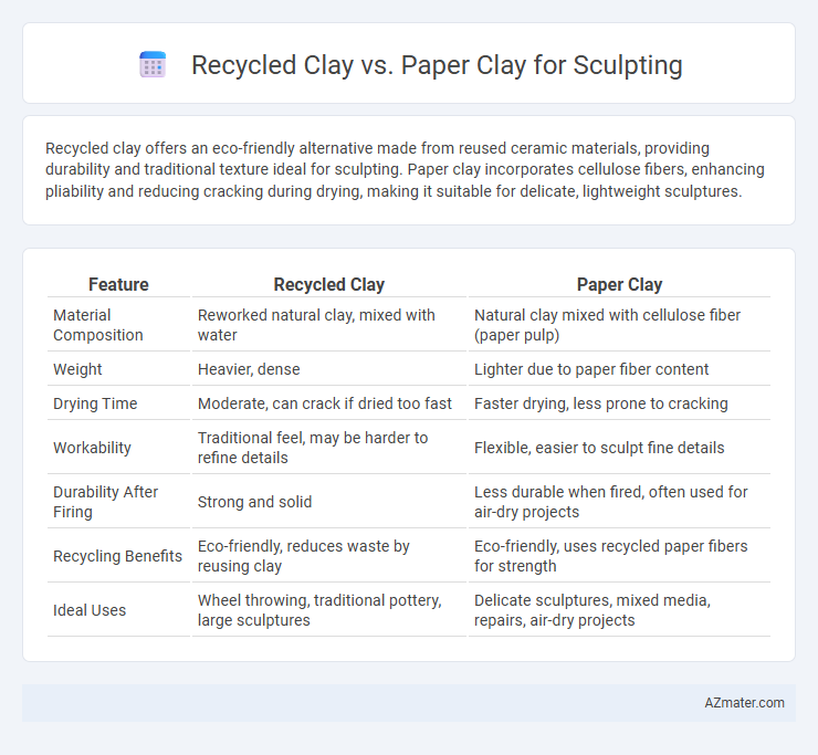 Recycled Clay vs. Paper Clay for Sculpting - What is The Difference?
