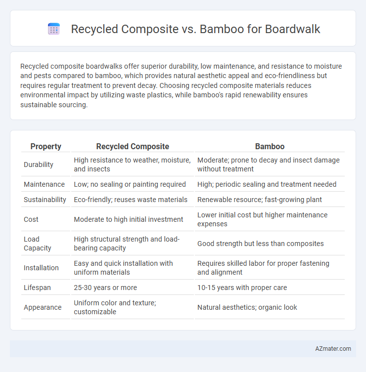Recycled Composite vs. Bamboo for Boardwalk - What is The Difference?