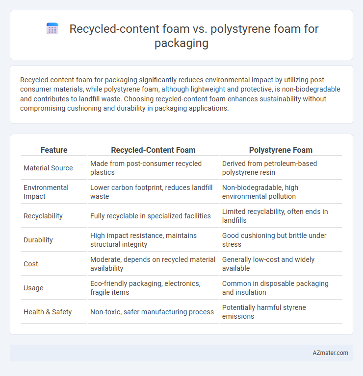 Recycled-content foam vs. polystyrene foam for packaging - What is The Difference?