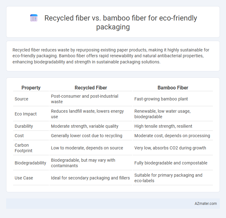 Recycled fiber vs. bamboo fiber for eco-friendly packaging - What is The Difference?