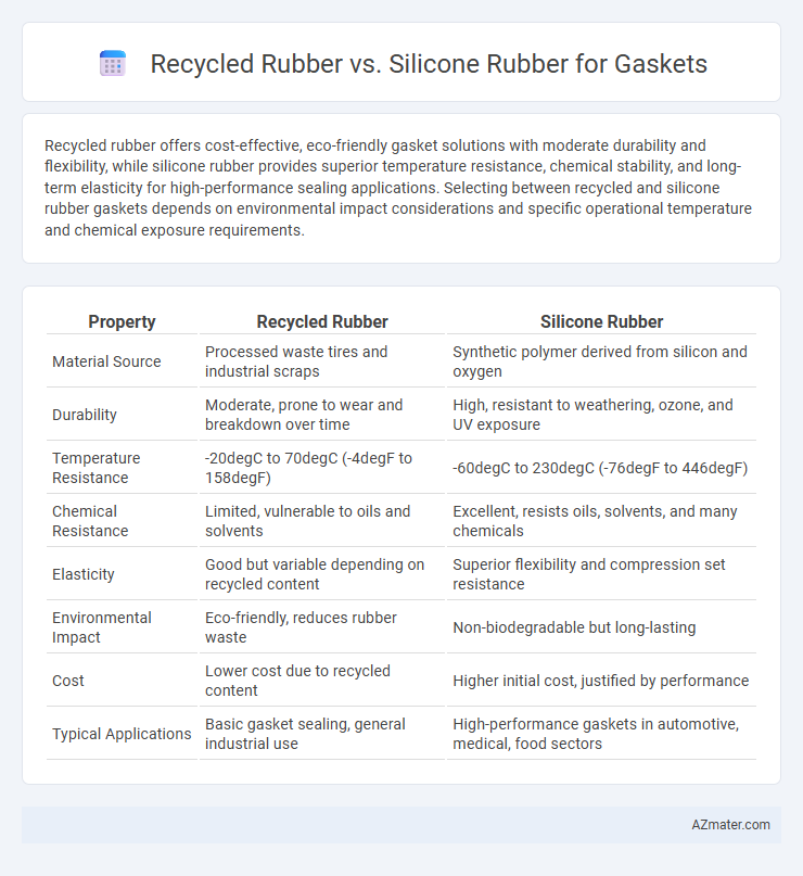 Recycled Rubber vs. Silicone Rubber for Gaskets - What is The Difference?