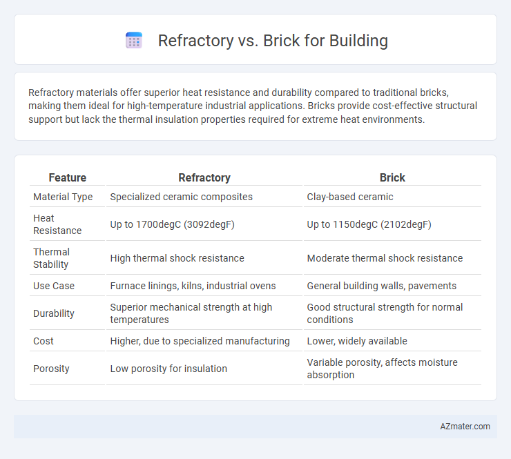Refractory vs. Brick for Building - What is The Difference?