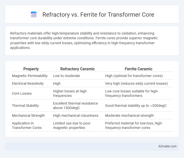 Refractory vs. Ferrite for Transformer Core - What is The Difference?