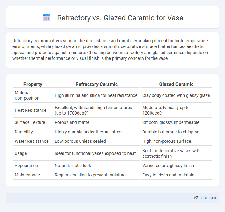 Refractory vs. Glazed Ceramic for Vase - What is The Difference?