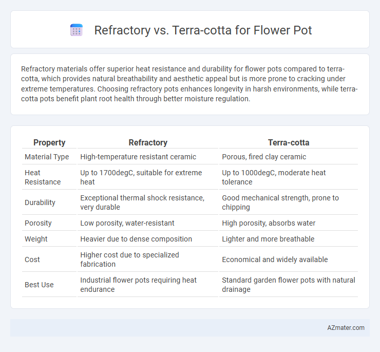 Refractory vs. Terra-cotta for Flower Pot - What is The Difference?