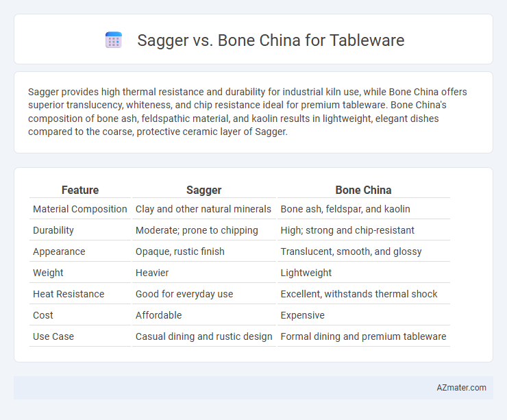 Sagger vs. Bone China for Tableware - What is The Difference?