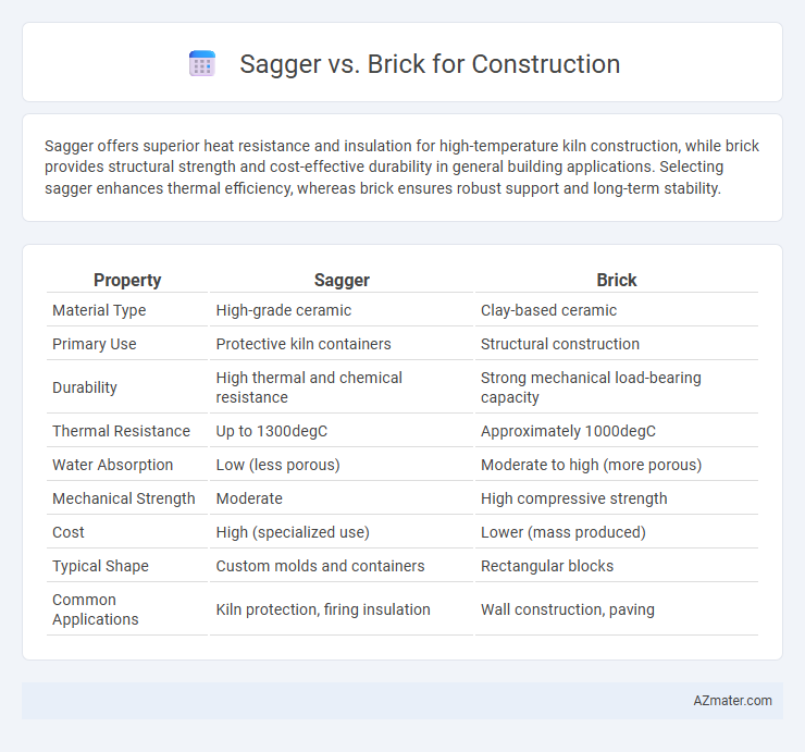 Sagger vs. Brick for Construction - What is The Difference?