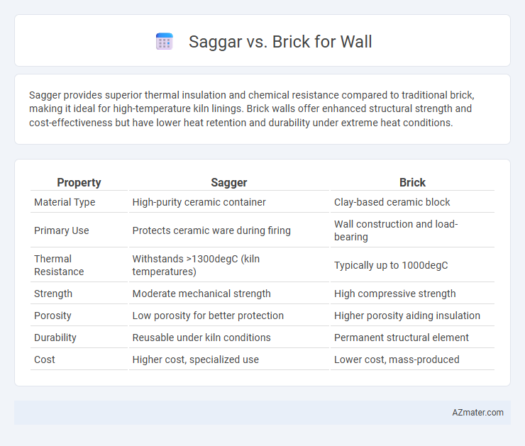 Saggar vs. Brick for Wall - What is The Difference?